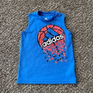 Adidas Sleeveless Shirt Size 4